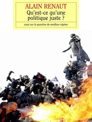 cover image of Qu'est-ce qu'une politique juste ?